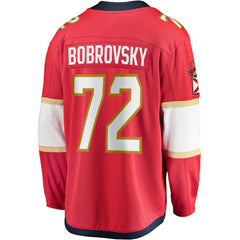 NHL Red Sergei Bobrovsky Florida Panthers Fanatics Breakaway Player Jersey
