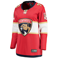 NHL Red Sergei Bobrovsky Florida Panthers Fanatics Women's Home Breakaway Jersey