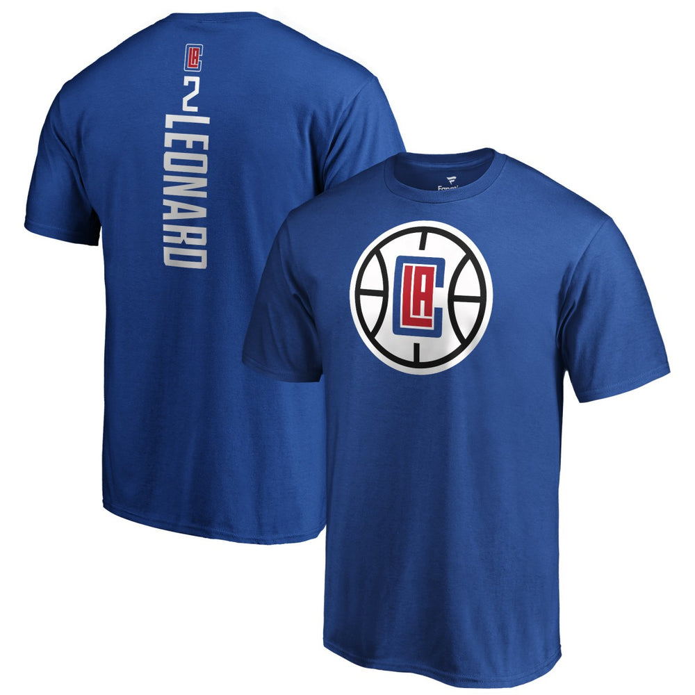 NBA Kawhi Leonard LA Clippers Playmaker Name & Number T-Shirt
