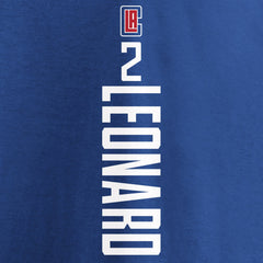 NBA Kawhi Leonard LA Clippers Playmaker Name & Number T-Shirt