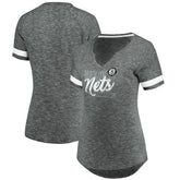 NBA Brooklyn Nets Women's Showtime Winning With Pride Notch Neck T-Shirt