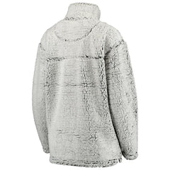 Women's Sherpa Quarter-Zip Pullover Jacket - Chicago Bears
