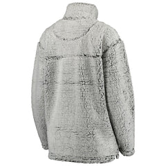 Women's Sherpa Quarter-Zip Pullover Jacket - Detroit Lions