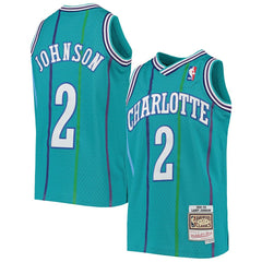 NBA Larry Johnson Charlotte Hornets Youth 1992/93 Hardwood Classics Swingman Jersey