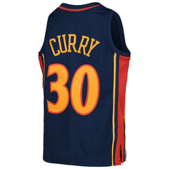 NBA Stephen Curry Golden State Warriors Youth 2009-10 Hardwood Classics Swingman Throwback Jersey sale