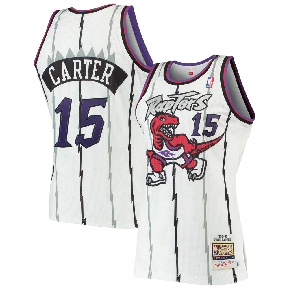 NBA Vince Carter Toronto Raptors 1998/99 Hardwood Classics Authentic Jersey