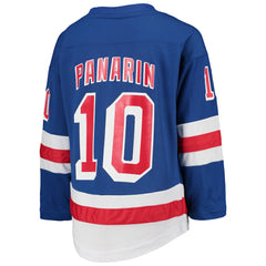 NHL Blue Artemi Panarin New York Rangers Youth Home Replica Player Jersey