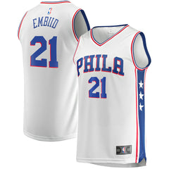 NBA Joel Embiid Philadelphia 76ers Replica Jersey