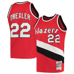 NBA Clyde Drexler Portland Trail Blazers 1983/84 Hardwood Classics Swingman Jersey