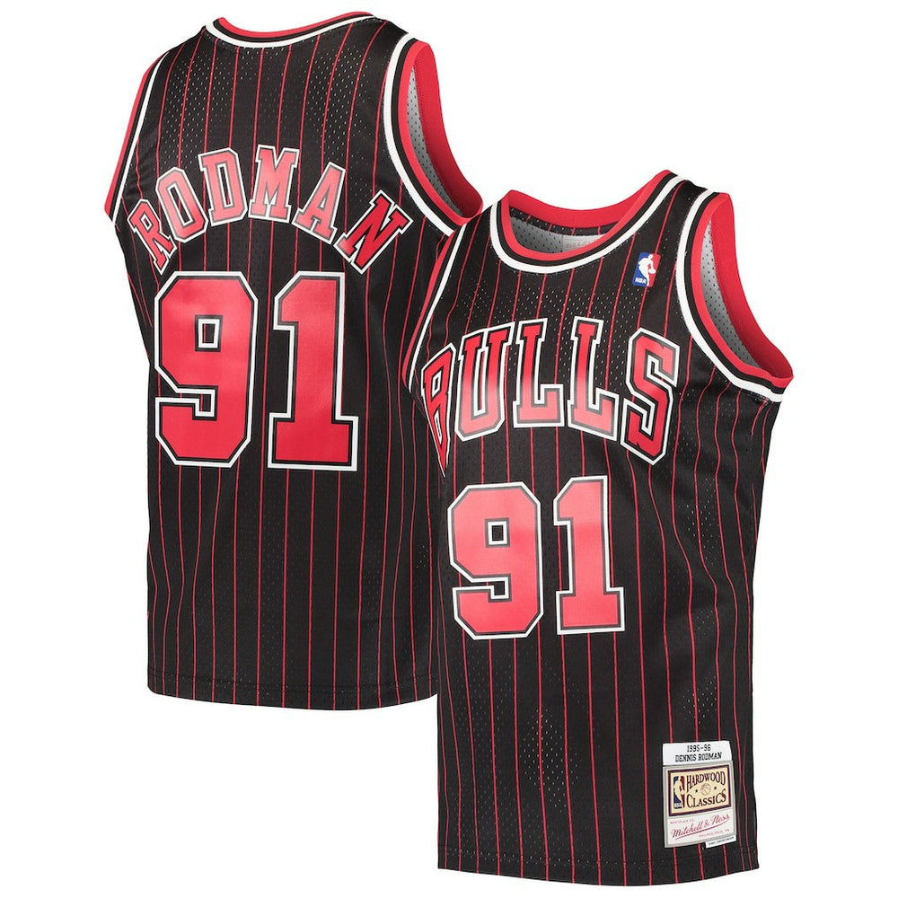 NBA Dennis Rodman Chicago Bulls Hardwood Classics Swingman Jersey sale