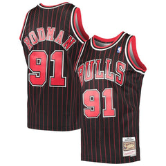 NBA Dennis Rodman Chicago Bulls Hardwood Classics Swingman Jersey sale