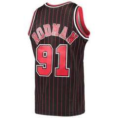 NBA Dennis Rodman Chicago Bulls Hardwood Classics Swingman Jersey sale