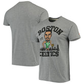 NBA Jayson Tatum Boston Celtics Caricature Tri-Blend T-Shirt