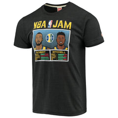 NBA Donovan Mitchell & Rudy Gobert Utah Jazz NBA Jam T-Shirt