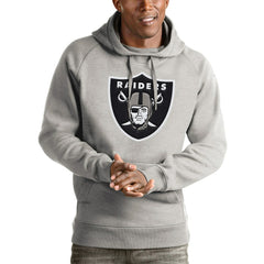 Antigua Victory Pullover Hoodie - Las Vegas Raiders