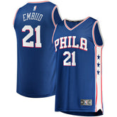 NBA Joel Embiid Philadelphia 76ers Fast Break Replica Player Jersey