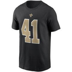 Alvin Kamara Name & Number T-Shirt - New Orleans Saints