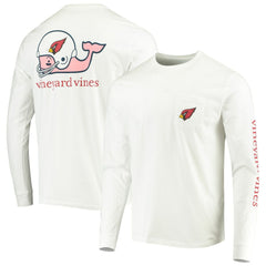 Vineyard Vines Whale Helmet Long Sleeve T-Shirt - Arizona Cardinals