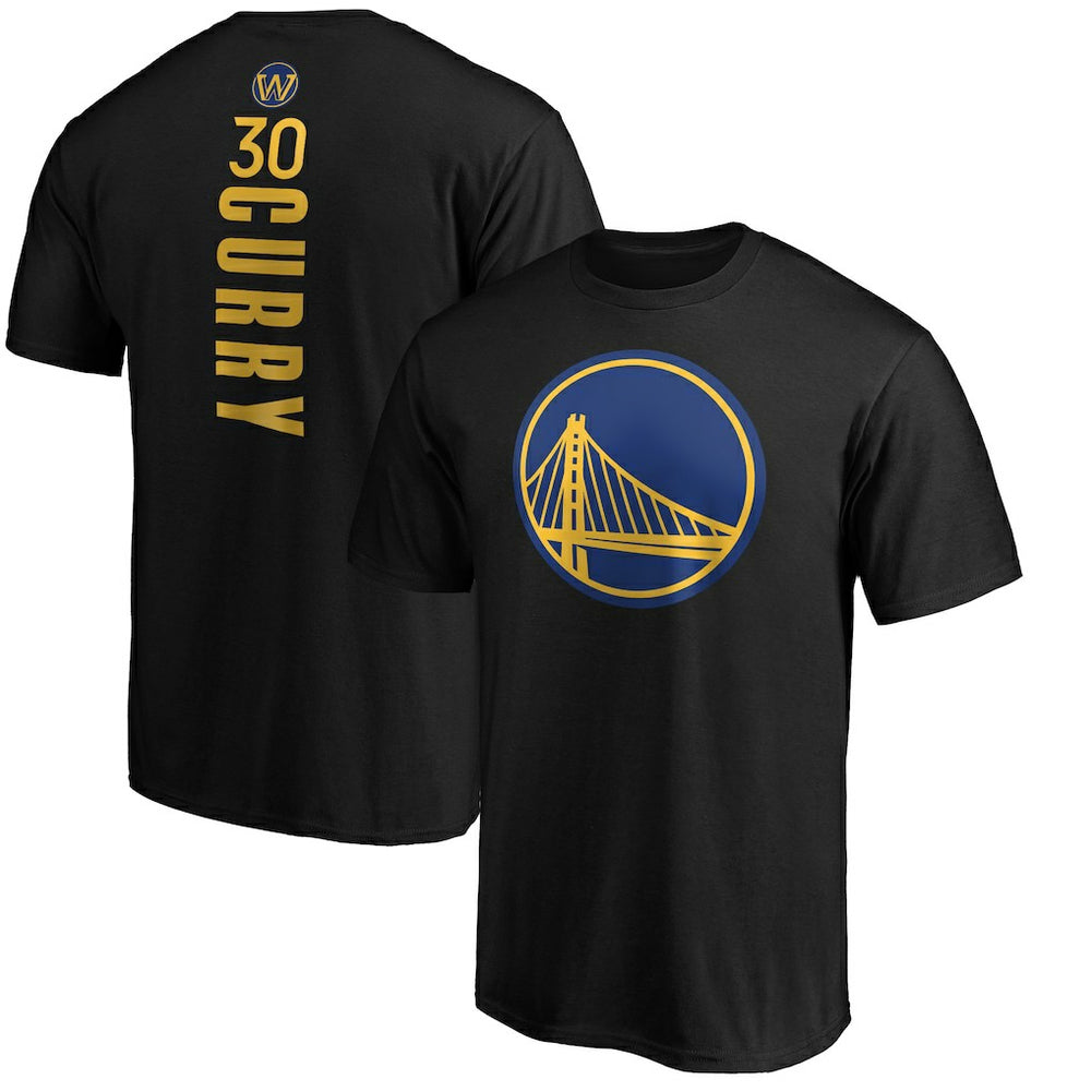 NBA Stephen Curry Golden State Warriors Playmaker Name & Number Team T-Shirt sale