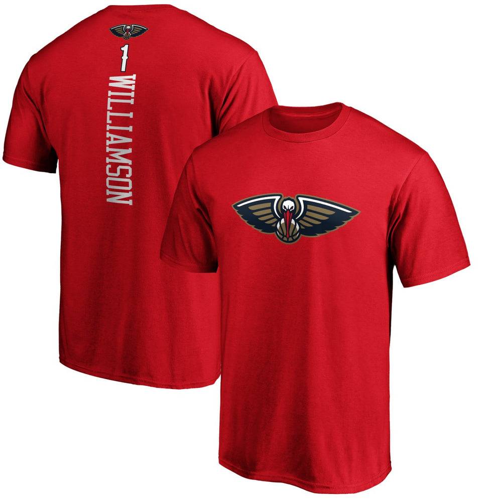 NBA Zion Williamson New Orleans Pelicans Playmaker Name & Number Team T-Shirt