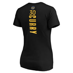 NBA Stephen Curry Golden State Warriors Women's Playmaker Name & Number V-Neck T-Shirt sale