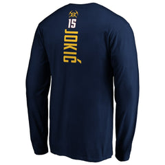 NBA Nikola Jokic Denver Nuggets Playmaker Name & Number Long Sleeve T-Shirt sale