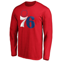 NBA Joel Embiid Philadelphia 76ers Playmaker Name & Number Long Sleeve T-Shirt