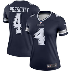 Dak Prescott Women's Legend Player Performance Top - Dallas Cowboys