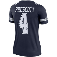Dak Prescott Women's Legend Player Performance Top - Dallas Cowboys