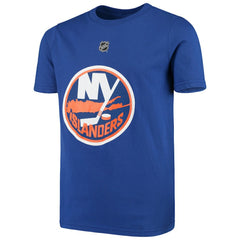 NHL Royal Mathew Barzal New York Islanders Youth Player Name & Number T-Shirt