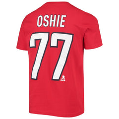 NHL Red TJ Oshie Washington Capitals Youth Player Name & Number T-Shirt