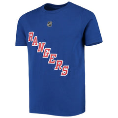 NHL Blue Artemi Panarin New York Rangers Youth Player Name & Number T-Shirt