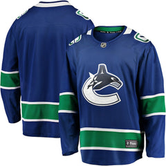 NHL Blue Vancouver Canucks Fanatics Home Team Breakaway Jersey