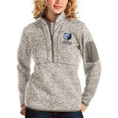 NBA Memphis Grizzlies Antigua Women's Fortune Quarter-Zip Pullover Jacket