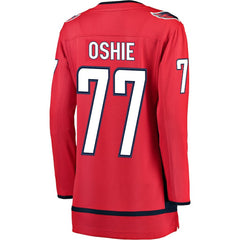 NHL Red TJ Oshie Washington Capitals Fanatics Women's Breakaway Player Jersey