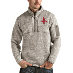 NBA Houston Rockets Antigua Fortune Quarter-Zip Pullover Jacket sale