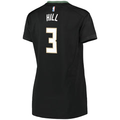 NBA George Hill Milwaukee Bucks Women's Fast Break Replica Player Jersey