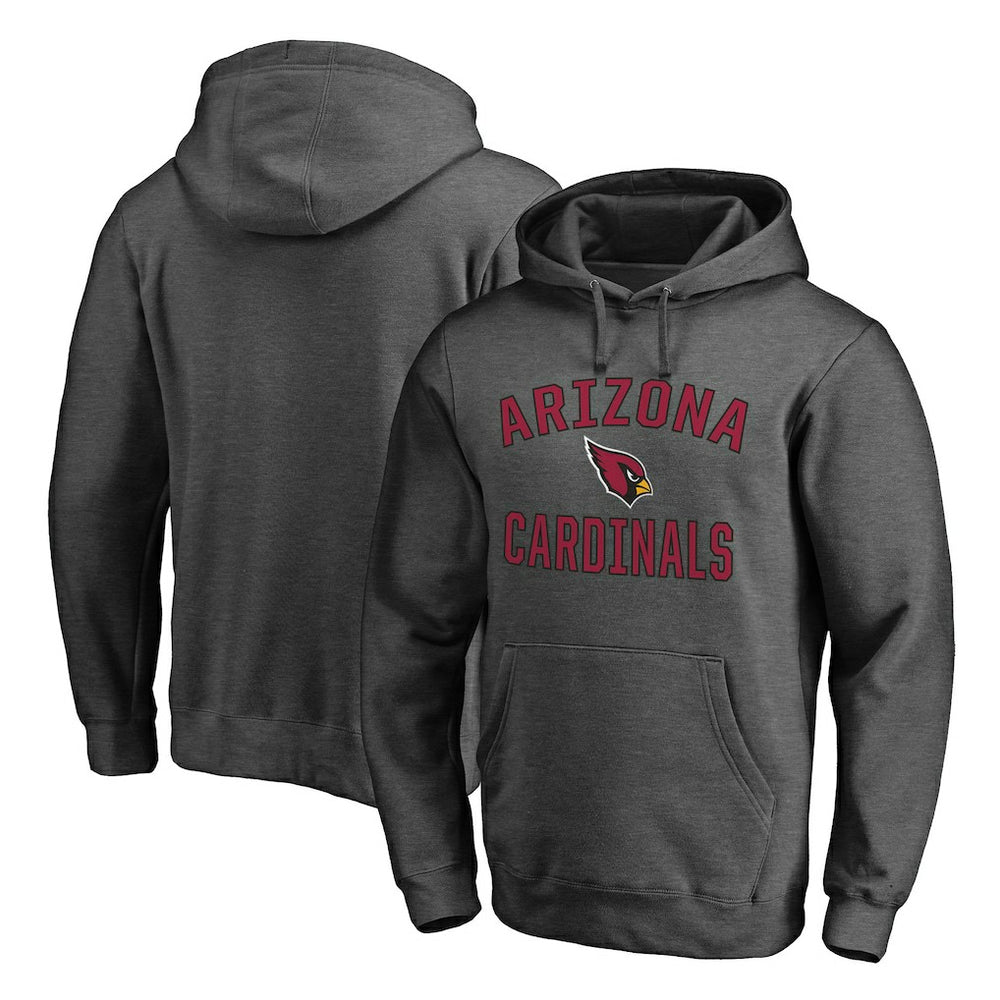 Victory Arch Team Fitted Pullover Hoodie - Arizona Cardinals