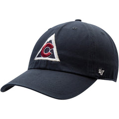 NHL Navy Colorado Avalanche '47 Clean Up Alternate Logo Adjustable Hat