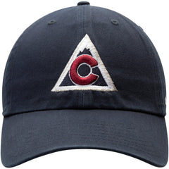 NHL Navy Colorado Avalanche '47 Clean Up Alternate Logo Adjustable Hat