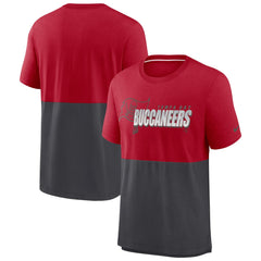 Fan Gear Colorblock Tri-Blend T-Shirt - Tampa Bay Buccaneers