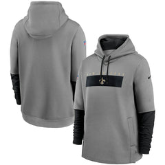Sideline Playbook Performance Pullover Hoodie - New Orleans Saints