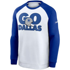 Fan Gear Throwback Go Helmet Sweatshirt - Dallas Cowboys