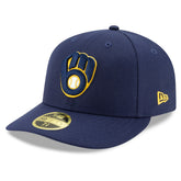 MLB Milwaukee Brewers New Era Authentic Collection On-Field Low Profile 59FIFTY Fitted Hat