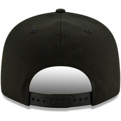 MLB Milwaukee Brewers New Era Black on Black 9FIFTY Snapback Adjustable Hat