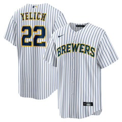 MLB Christian Yelich Milwaukee Brewers Nike Alternate Replica Player Jersey