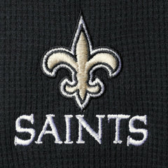 Dunbrooke Logo Maverick Thermal Henley Long Sleeve T-Shirt - New Orleans Saints