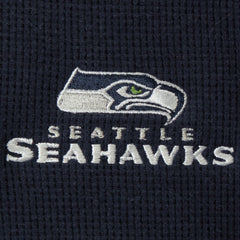 Dunbrooke Logo Maverick Thermal Henley Long Sleeve T-Shirt - Seattle Seahawks