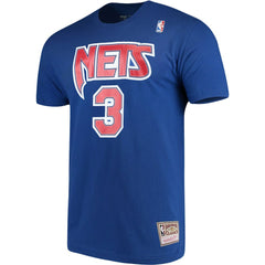 NBA Drazen Petrovic Brooklyn Nets Hardwood Classics Name & Number Player T-Shirt