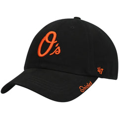 MLB Baltimore Orioles '47 Women's Team Miata Clean Up Adjustable Hat